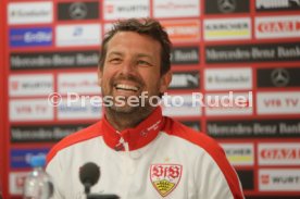 VfB Stuttgart Pressekonferenz Markus Weinzierl