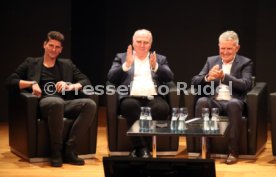 Podiumsdiskussion Stuttgart Liederhalle Wolfgang Dietrich, Mario Gomez, Uli Hoeneß