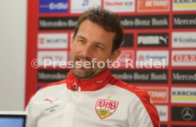 VfB Stuttgart Pressekonferenz Markus Weinzierl